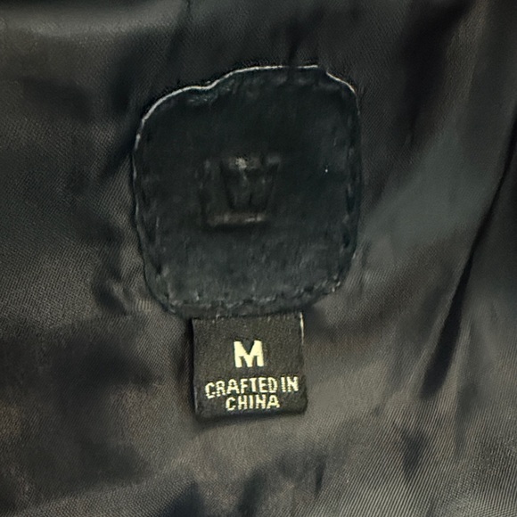 Wilson’s Women's Midnight Navy Suede Blazer size M - Picture 12 of 13